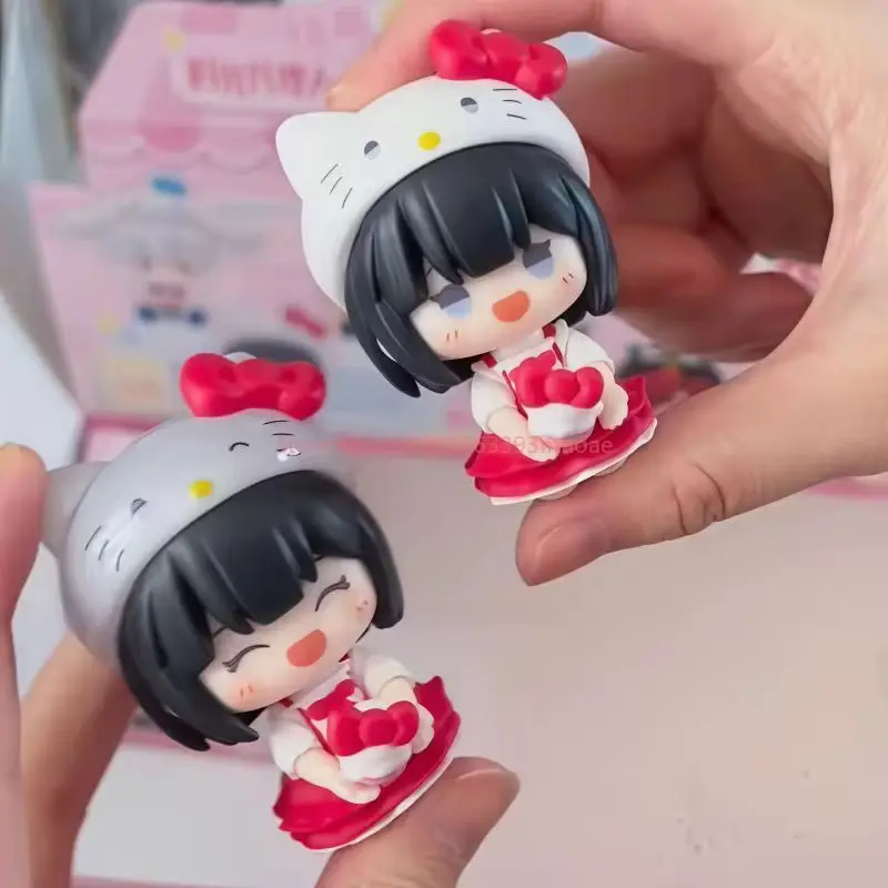 Link Click X Sanrio Sweet Moments Series Blind Box Cute Anime Mini Figure Desktop Ornaments Model Toys Surprise Birthday Gift view 6