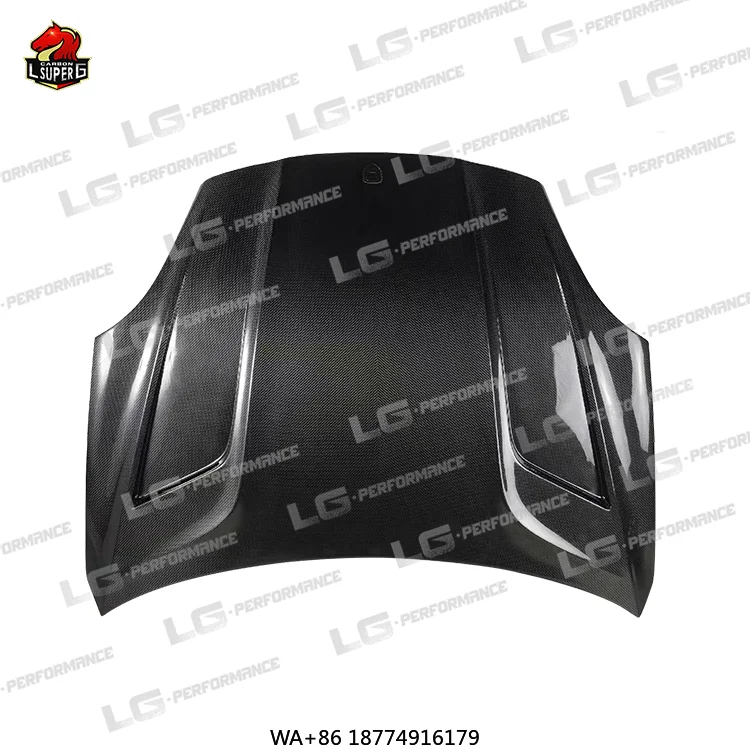 

Dry Carbon Fiber T Style Cover Engine Hood Bonnet for 9Y0 9YA 9YB Auto Parts for Hood