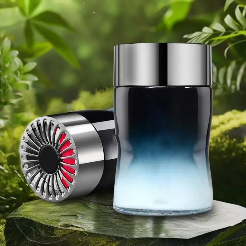 

Solid Gel Air Freshener Car Inner Fragrances Elimination Odor Neutralizer Child Pet Safe Glass Housing Easy To Position