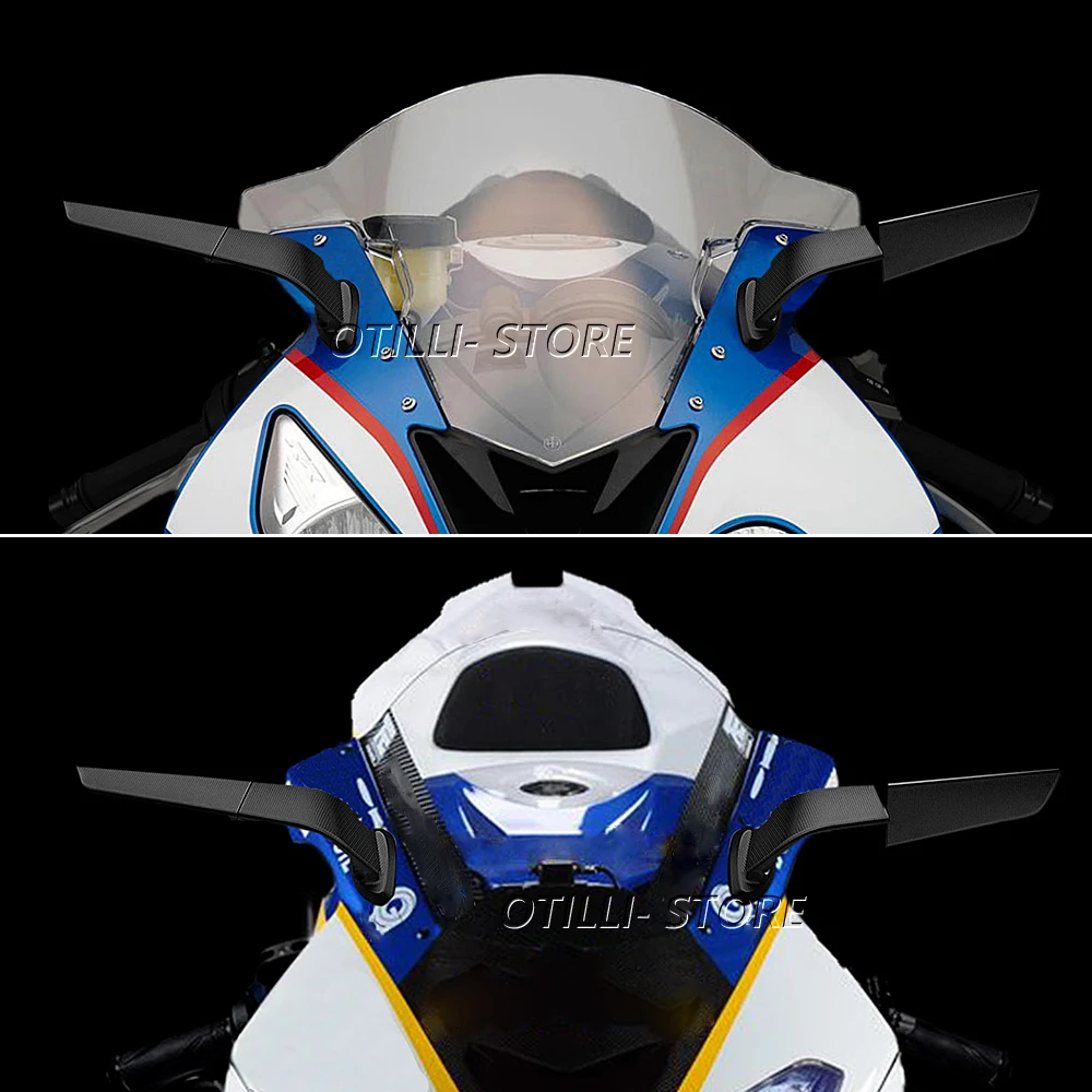 New Motorcycle Accessories Rearview Mirror Wind Wing Adjustable Rotating Side Mirrors For BMW S1000RR S 1000 RR 2009 - 2018 2015
