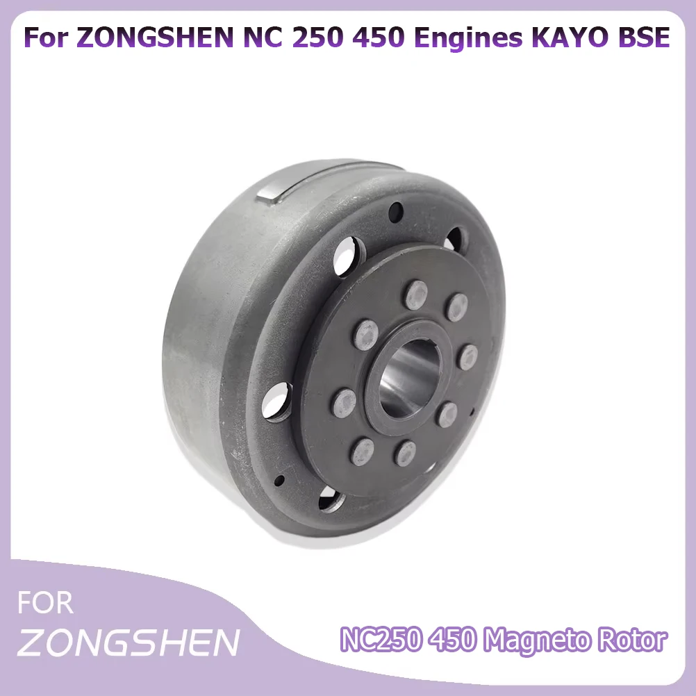 Motorcycle Magneto Rotor For ZONGSHEN NC250 NC450 KAYO MOTOLAND AVANTIS Rotor Engine Magnetic Cylinder Assembly Dirt Bike Parts