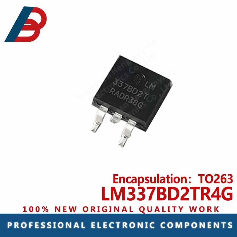 10PCS   LM337BD2TR4G Silkscreen 337BD2T TO263 Package linear regulator ic