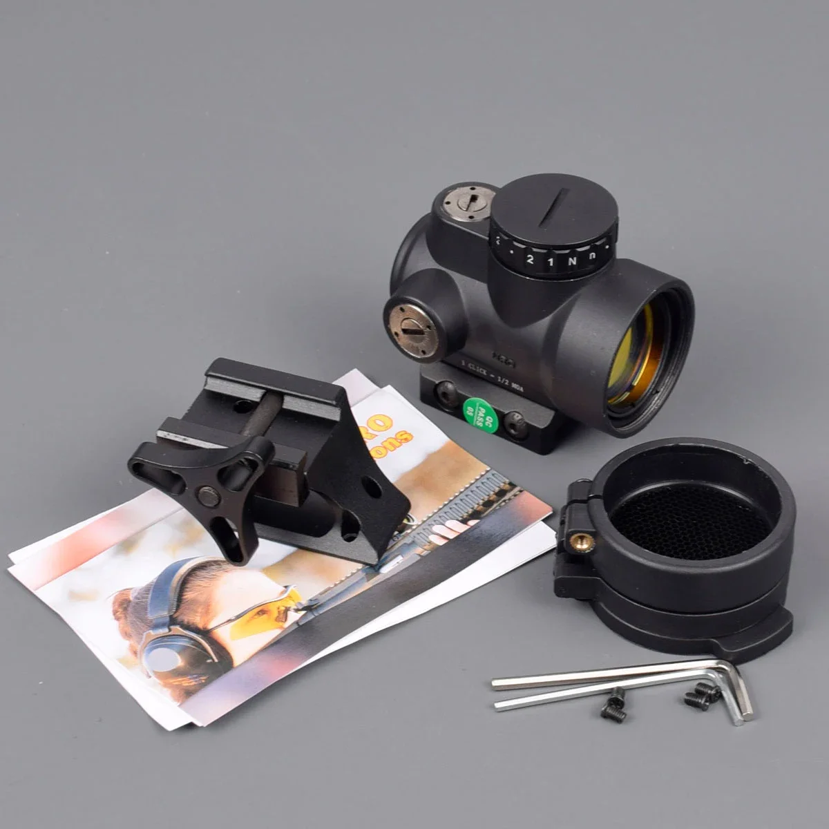 LAMBUL Taktische Mini RM SR MR Holographische Red Dot Zielfernrohr Kollimator Airsoft Pistole Gewehr Reflex Sehenswürdigkeiten Für 20mm Schiene 5