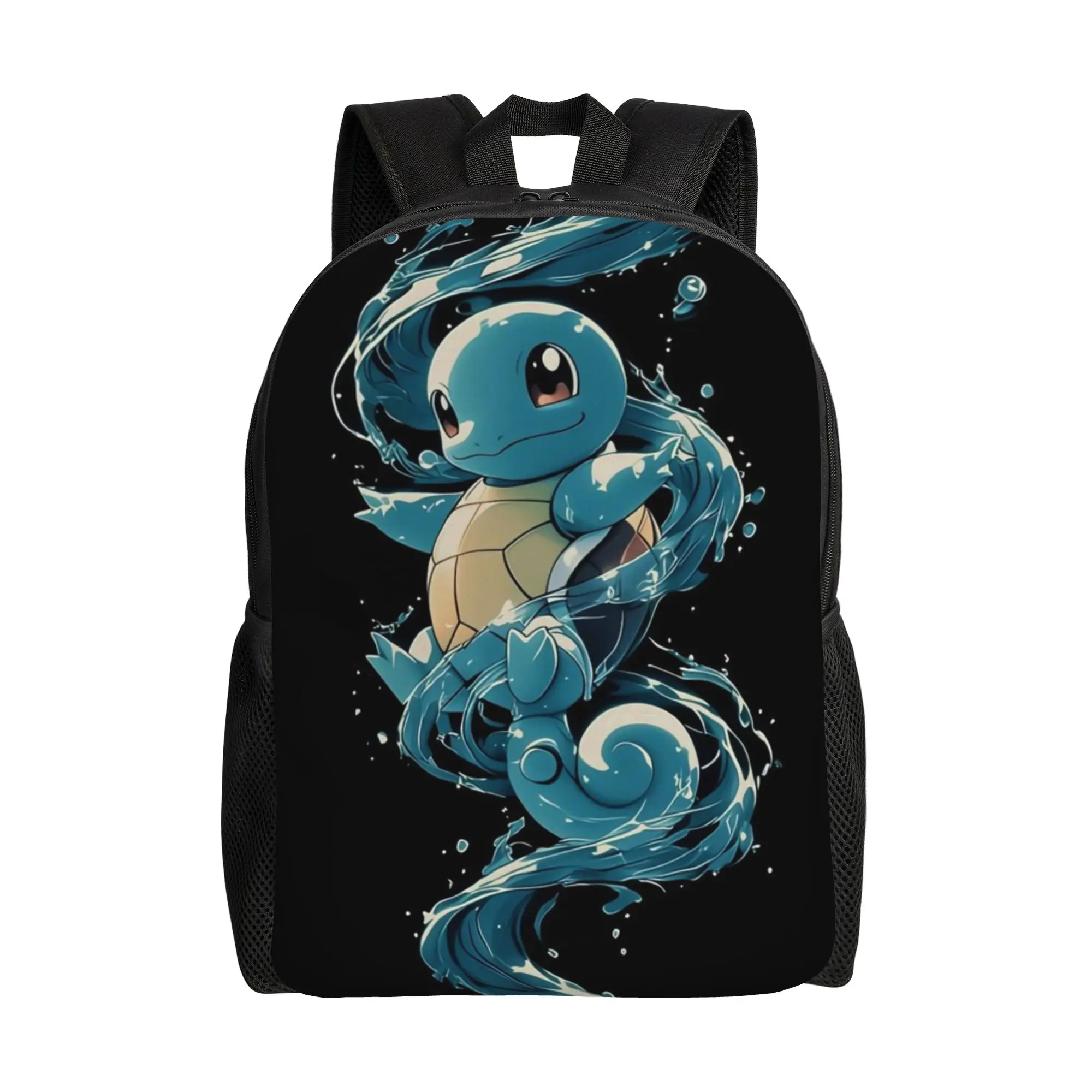 

Squirtle Backpack Back to school season Water Type Turtle Daily Backpack