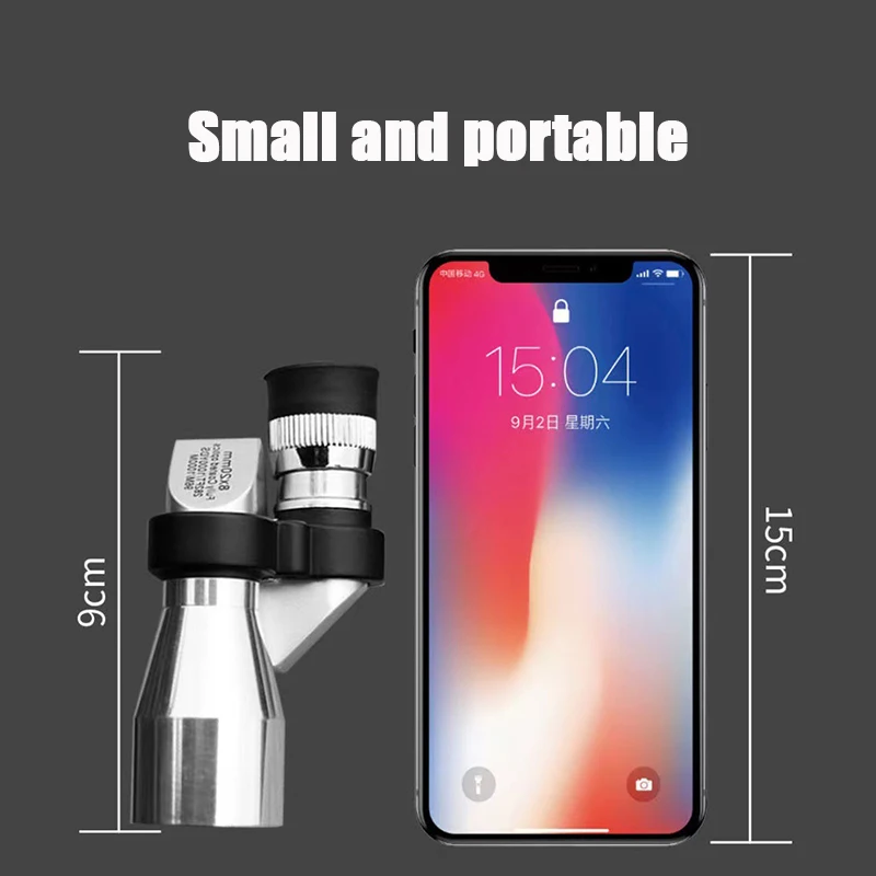 Monocular de visión nocturna 8x20 – Mini táctico portátil para caza - imagen 3
