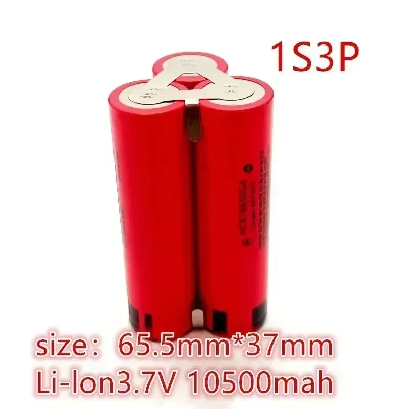 Kunden spezifische 3,7 ga Batterie 30a elektrische Bohrmaschine Li-LonBatterie3s2p 4s2p 5s2p 1s3p 2s2p2.8 V-21V 3500mah-10500mah