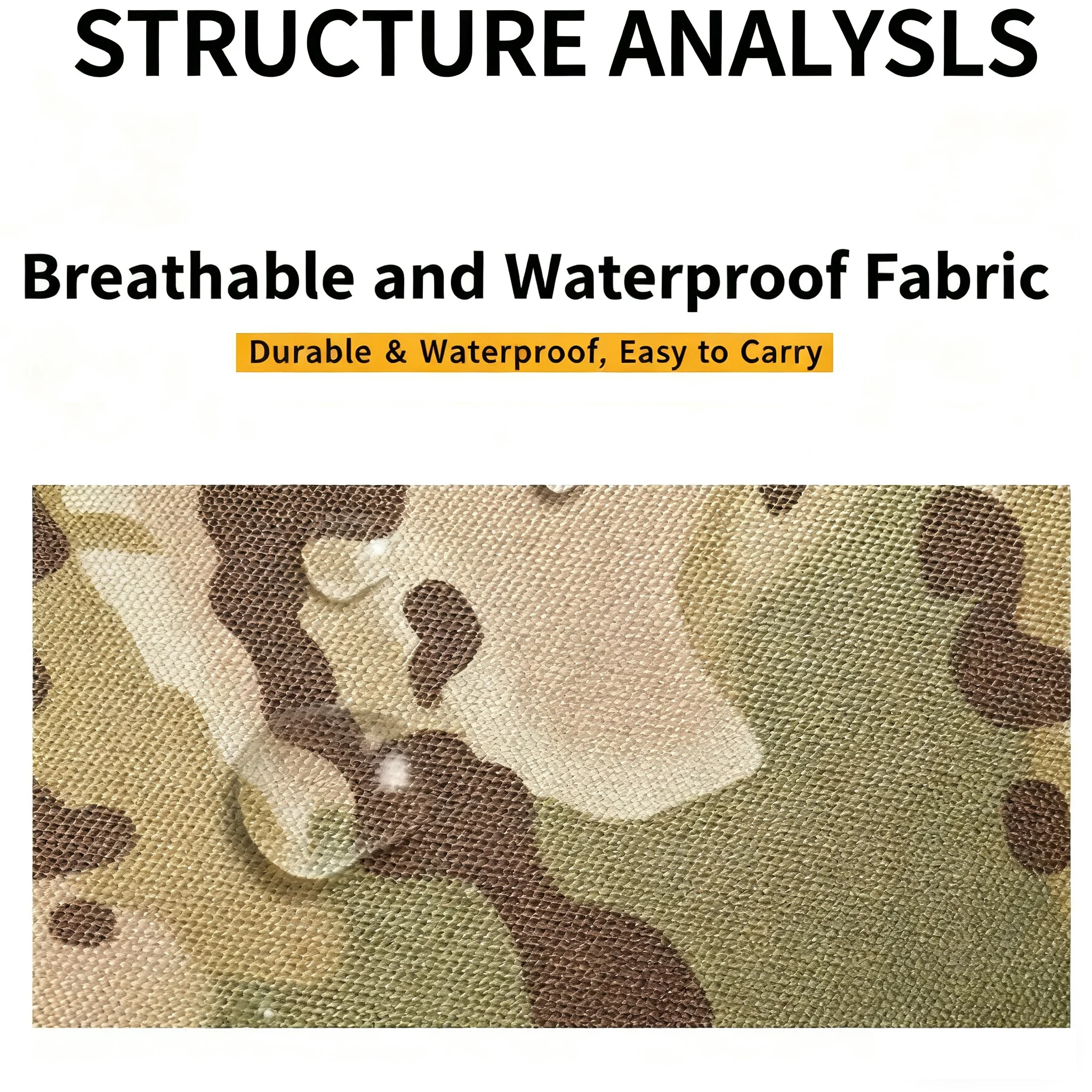 Męska wodoodporna torba biodrowa na zewnątrz, system Molle, kamuflaż, do polowania, wędrówek, wspinaczki, nylonowa saszetka na telefon komórkowy, torba taktyczna.