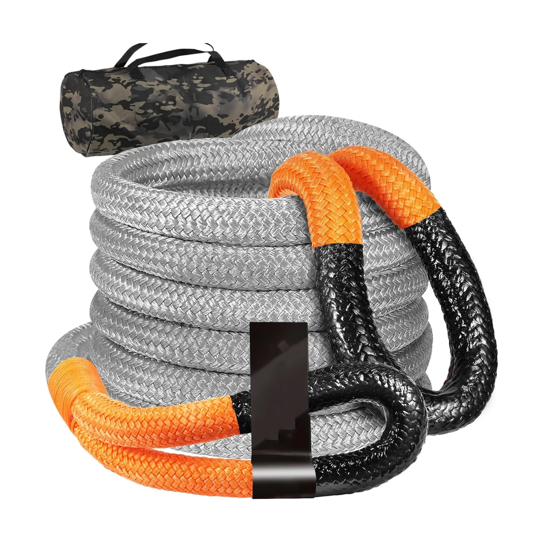 

22mm*9m Kinetic Recovery Rope Heavy-Duty Nylon Bulk Pricing Off-Road Tow Strap for Trucks, UTVs, ATVs, & Cars