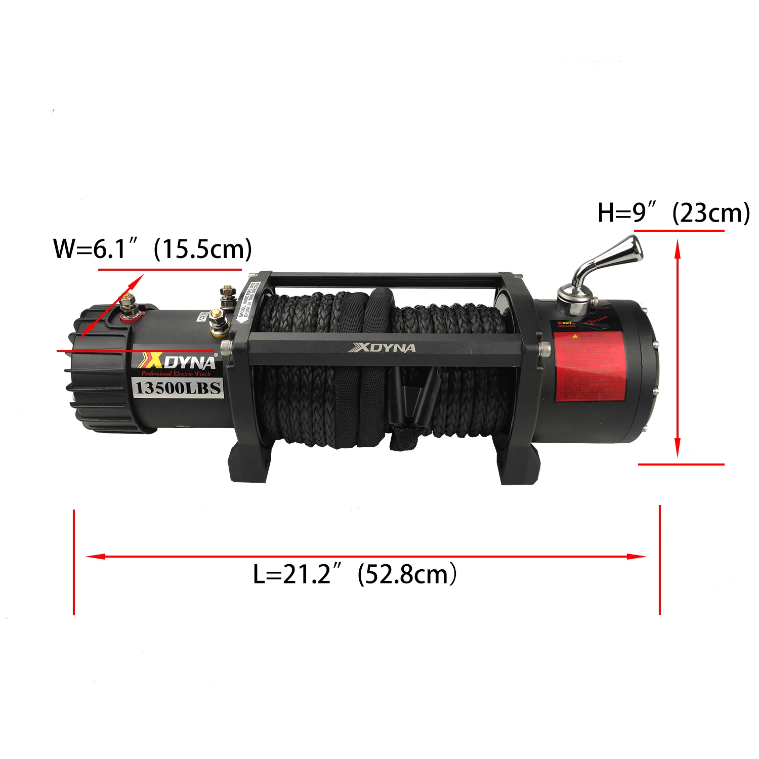 2025 Hot Sale 12V 4x4 Waterproof IP 67 Car Electric Winch 12000lb Capacity Steel and Nylon Material for Offroad 4x4 Applications