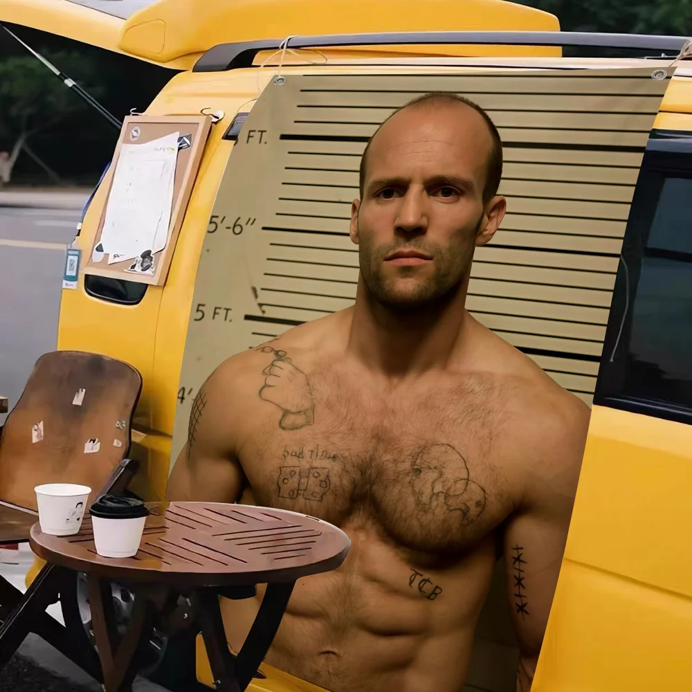 Actor J-Jason Statham flag For Living Room Home Dorm Decor Art Home Party Picnic Decor Banner