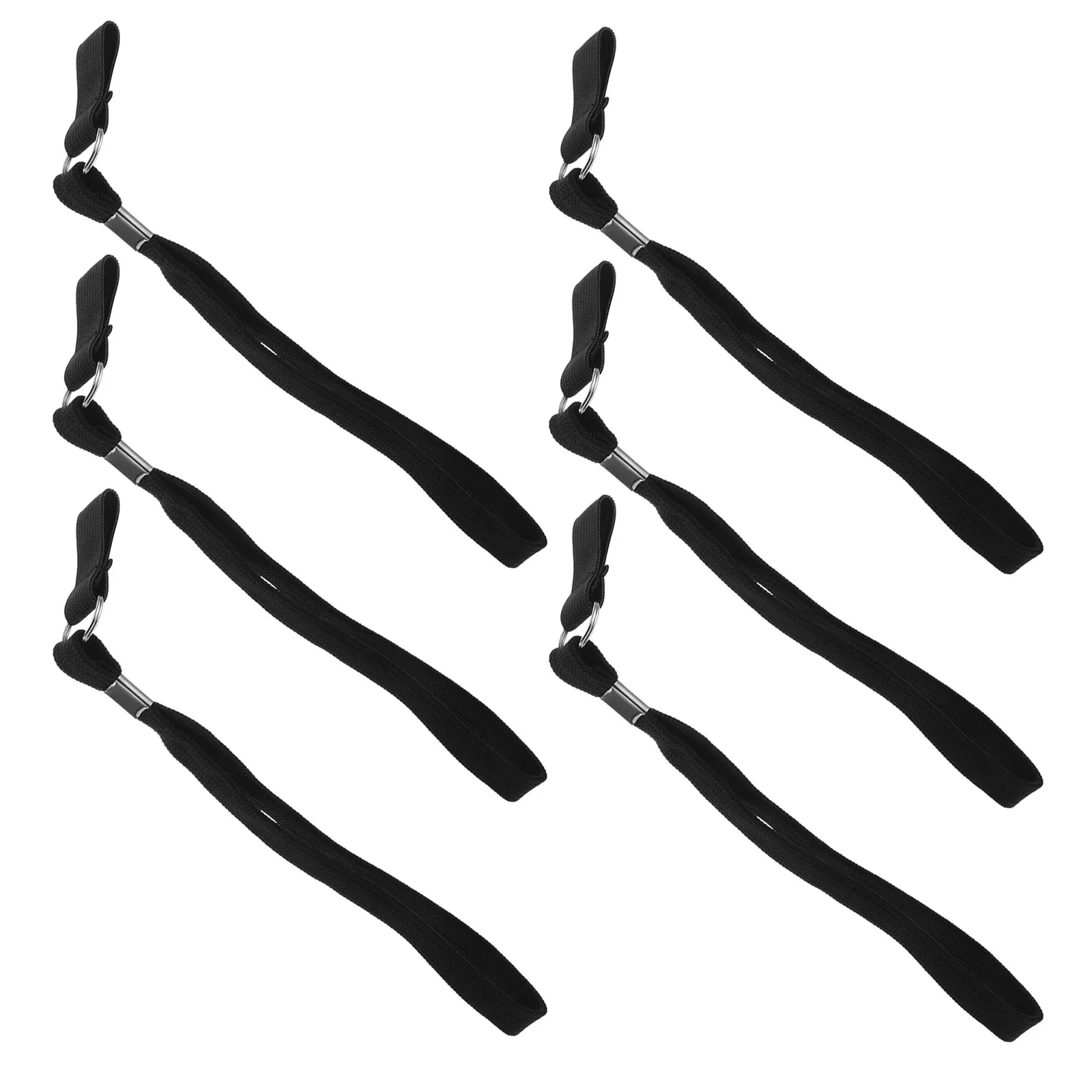 6 Correas de Muñeca Antideslizantes para Bastón, Ajustables, de Tela Suave, Reflectantes, para Seguridad Nocturna, para Personas Mayores, Universales para el Mango del Bastón
