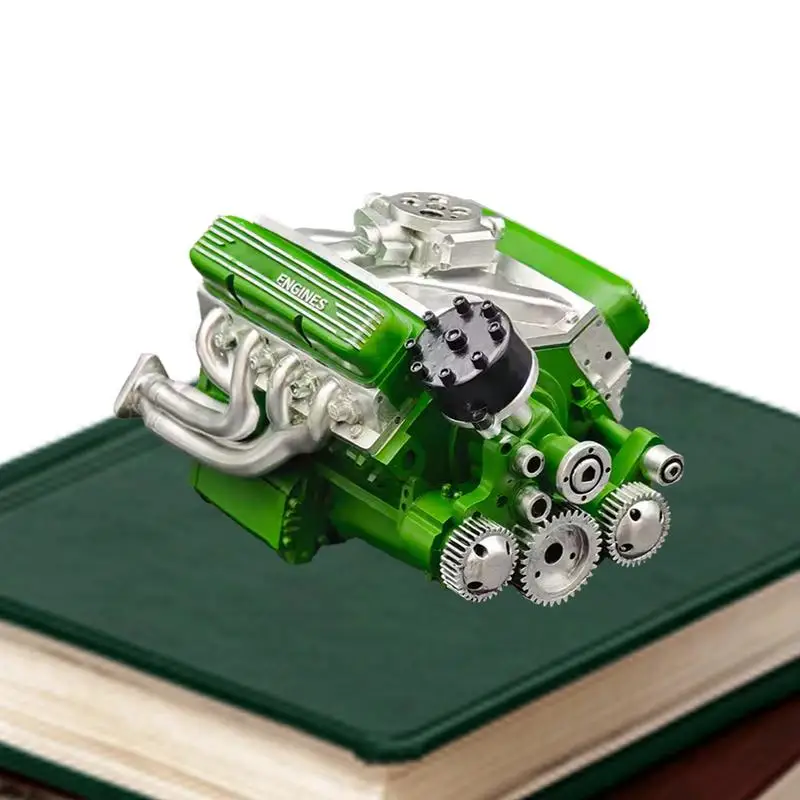

Engine Model Engine Figure Creative Resin Craft Desk Ornament For Display Home Garage Birthday Education Classroom Workshop