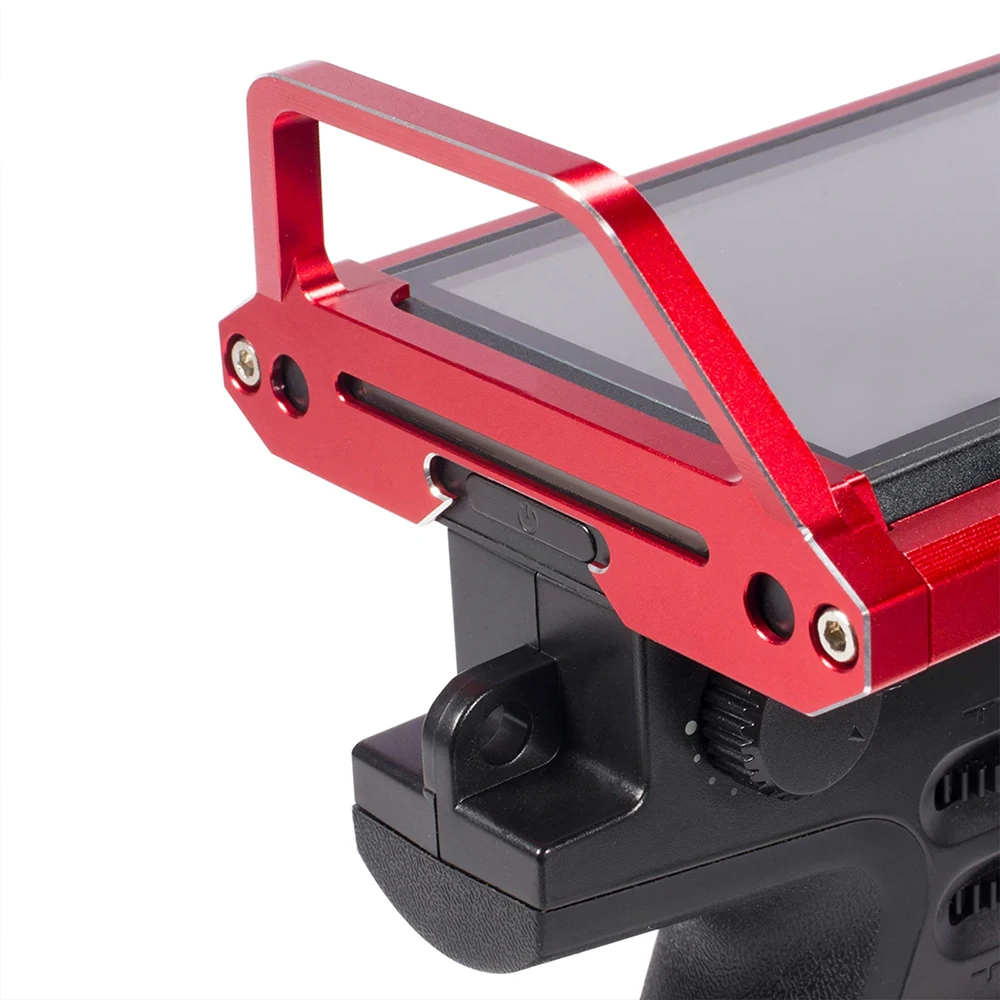 Support de protection d'émetteur 9IMOD pour Flysky Noble NB4, poignée de transport, cadre d'écran de contrôleur, pièces de mise à niveau blindée