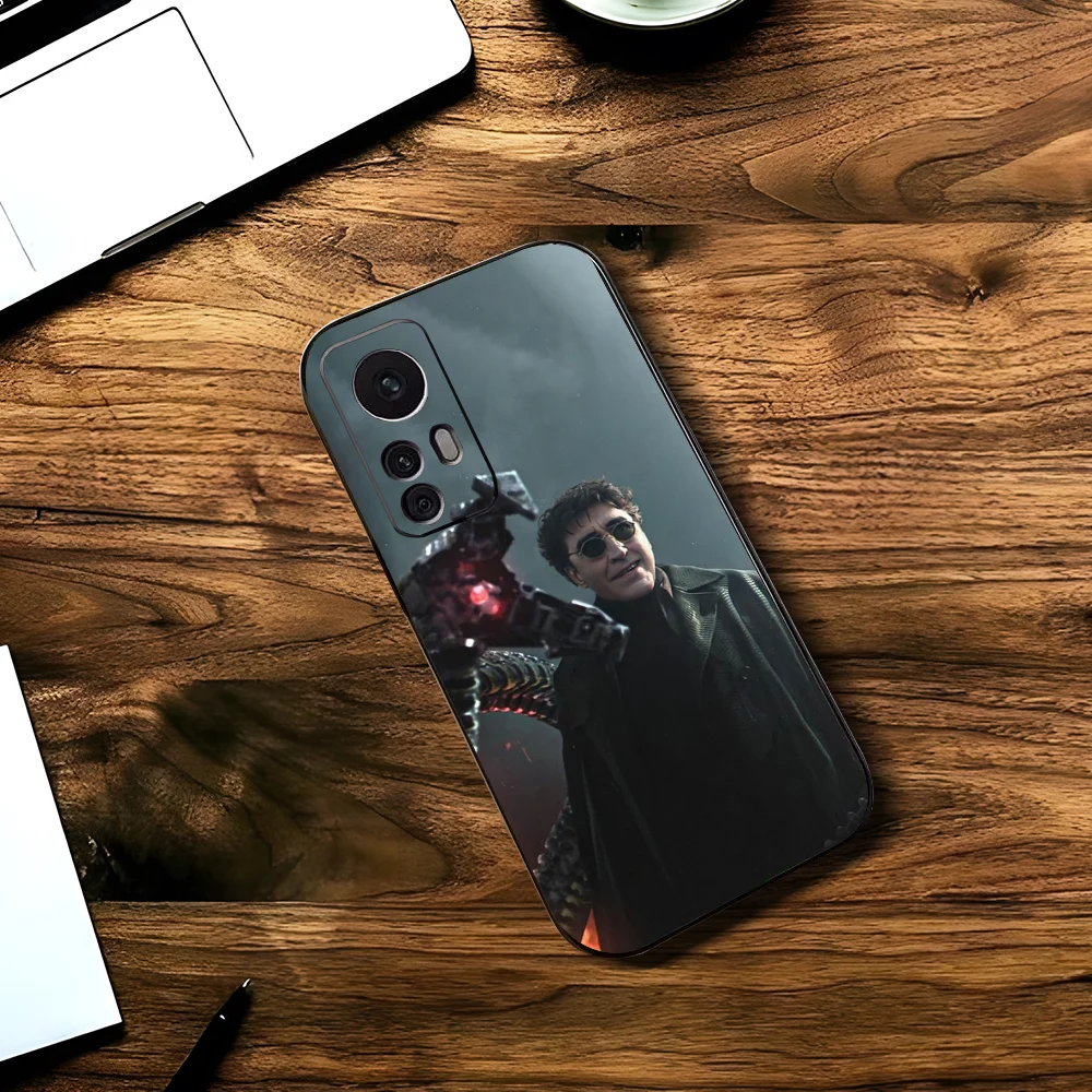 D-Doctor Octopus Phone Case For Xiaomi 11 Redmi Note 11 5G 8T 9A 9 10T Note8Pro Note9 12SUltra Black Case