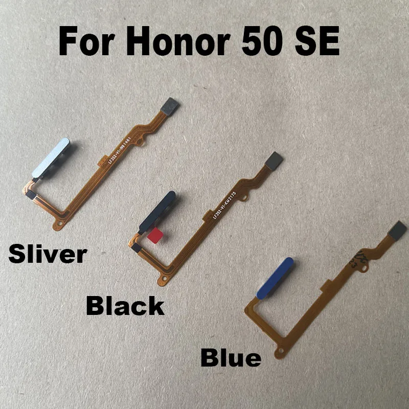 

Fingerprint Sensor For Huawei Honor 50 SE 50SE Power Button Flex Cable Touch ID Sensor Home Buttons Parts JLH-AN00