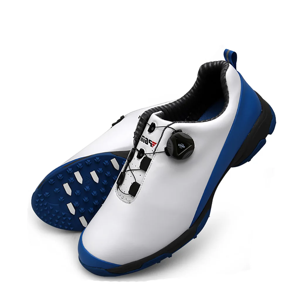 PGM Golf Shoes Men's Breathable Waterproof Anti-slip Rotating Shoe Buckle Shoelace Lightweight Casual Sports Shoes XZ090