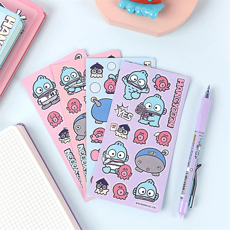 Kinbor Weekly Notebook Stickers Set, Adorable Ugly Fish Portable Diary Pocket Notepad, Manifestation Goals Planner for Yourself