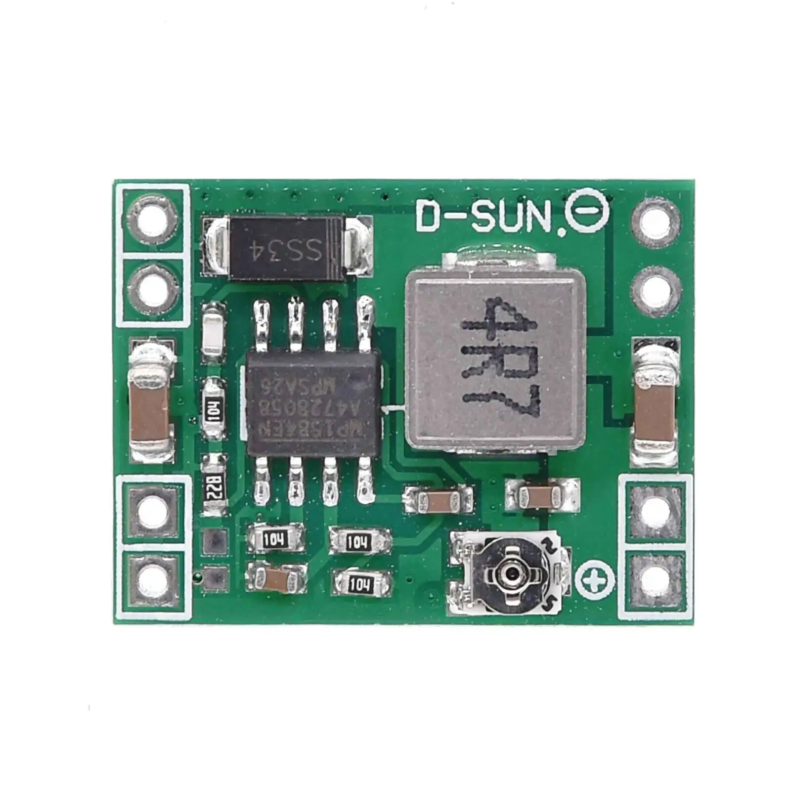 5Pcs Ultra-Small Size Mini DC-DC 3A Step Down Buke Power Module MP1584 Voltage Buck Converter Adjustable 3.3V 5V 9V 12V