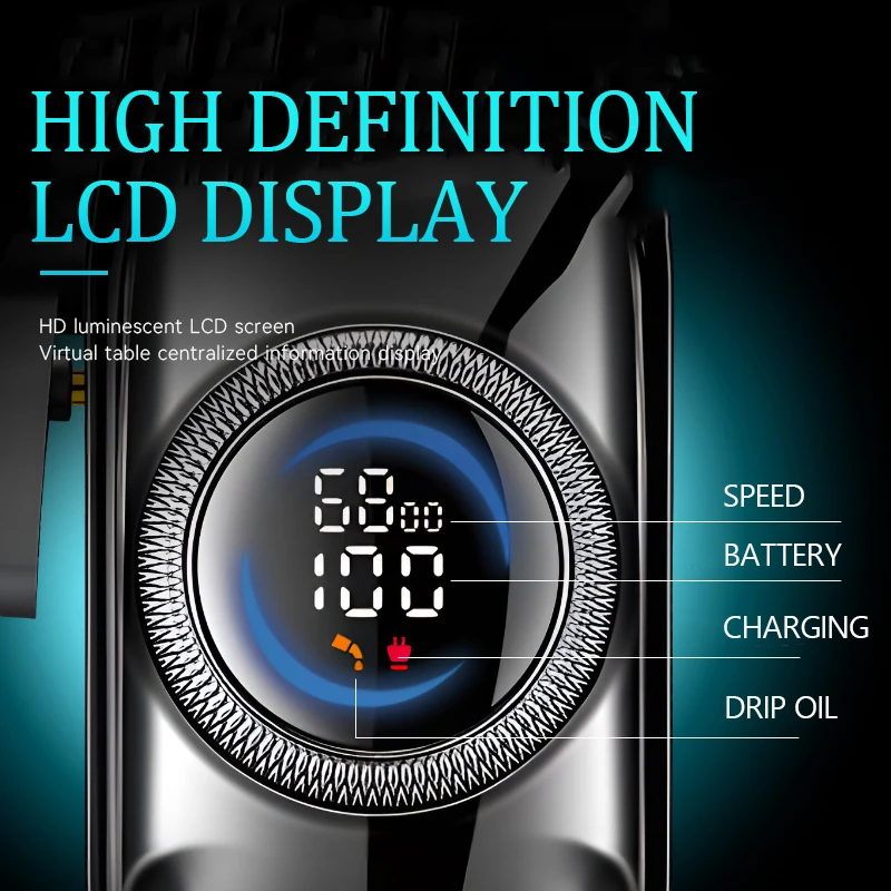 Kemei-男性用のプロ仕様の充電式バリカン,調整可能なバリカン,KM-2279