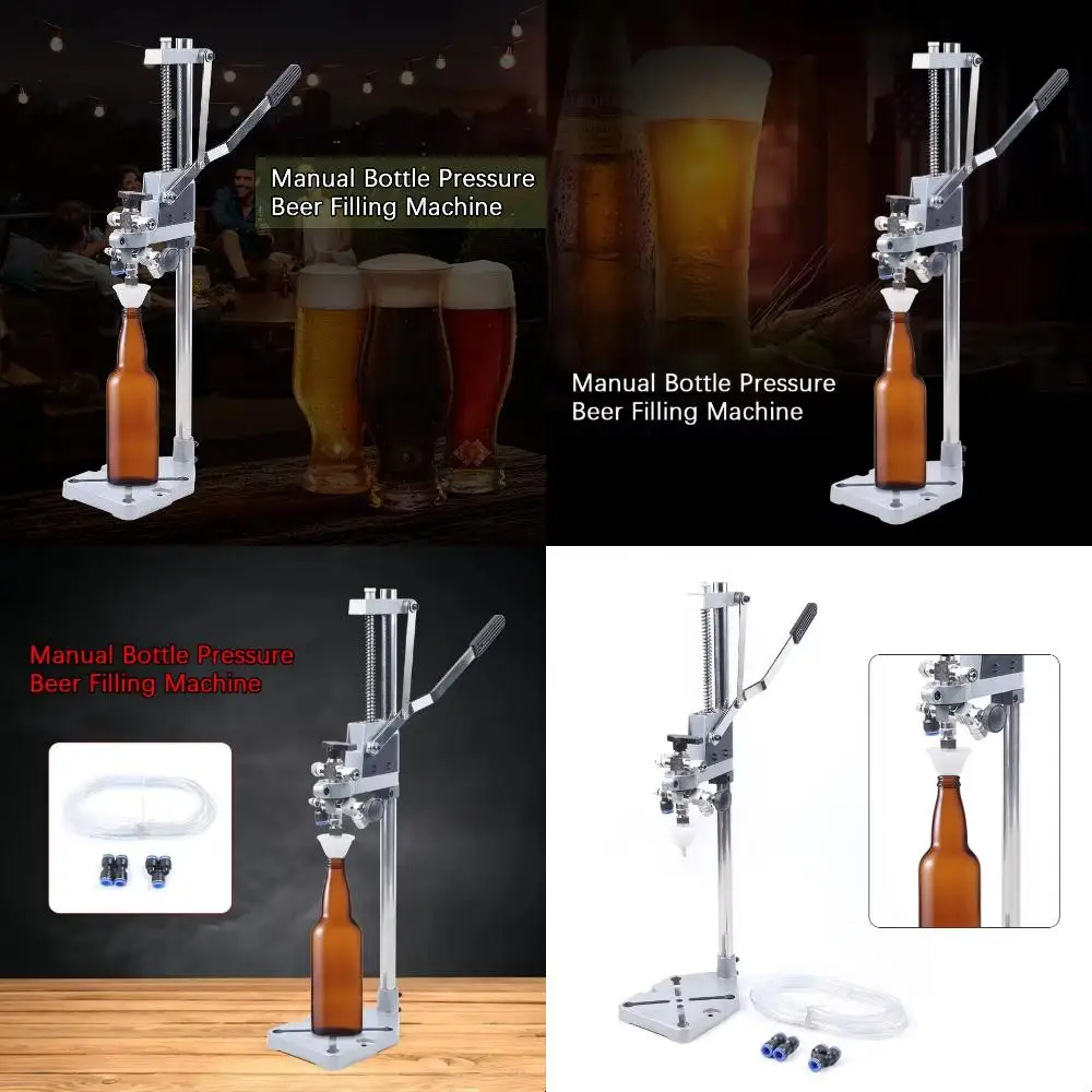 

New Manual Paste Liquid Filling Machine Suitable Bottle Mouth 10mm-50mm Stainless Steel Beer Filling Machine Accessories