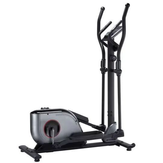 Entrenador de Fitness para el hogar de alta calidad, bicicleta estática de adelgazamiento magnética de acero, entrenador cruzado elíptico plegable para interiores, pantalla LCD para hombre
