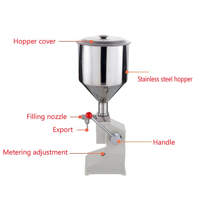 Wholesale Manual Liquid Paste Filling Machine Honey Lip Gloss Shampoo High Quality Dispensing Equipment