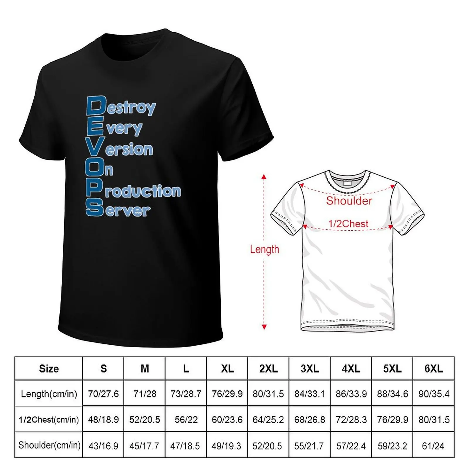 devops T-Shirt t shirts with prints T-Shirt