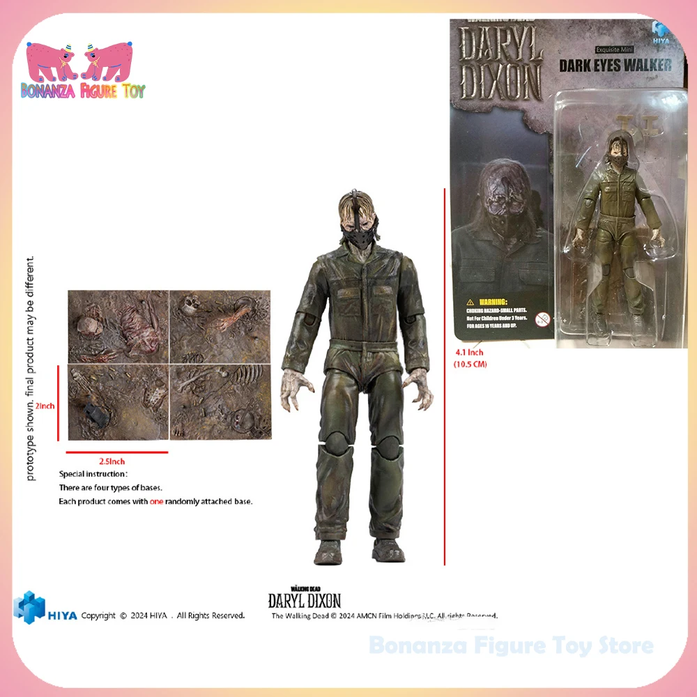 

Новинка в наличии 1/18 Hiya Модель The Walking Dead City Darryl Dixon Dark Eyes Walker Фигурки Дизайн Пользовательские игрушки Подарок на день рождения