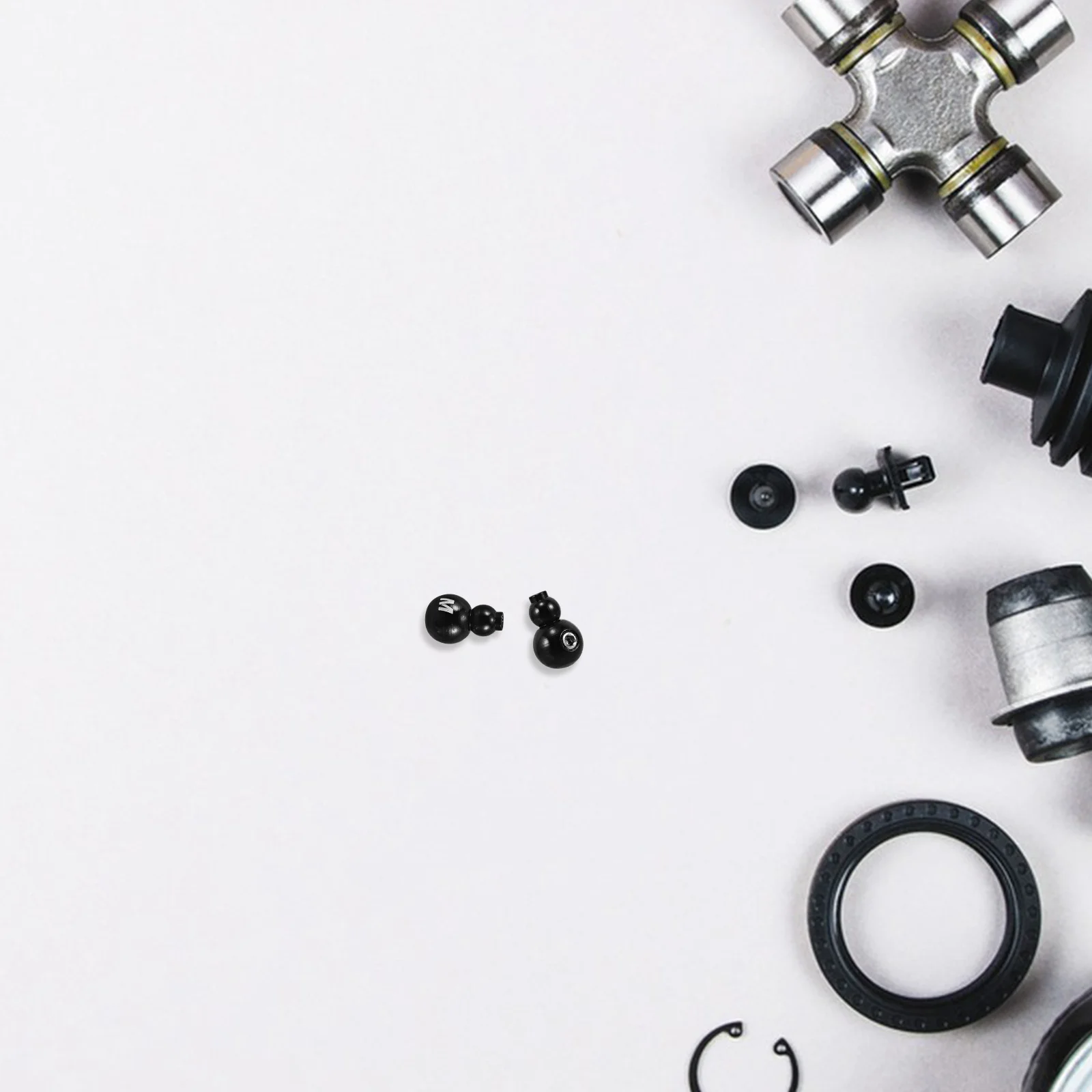 

2 pcs Bicycle Cable End Caps Aluminum Alloy For Road Mountain Bikes Universal Fit Brake Cable Protectors Repair Kit Bikes