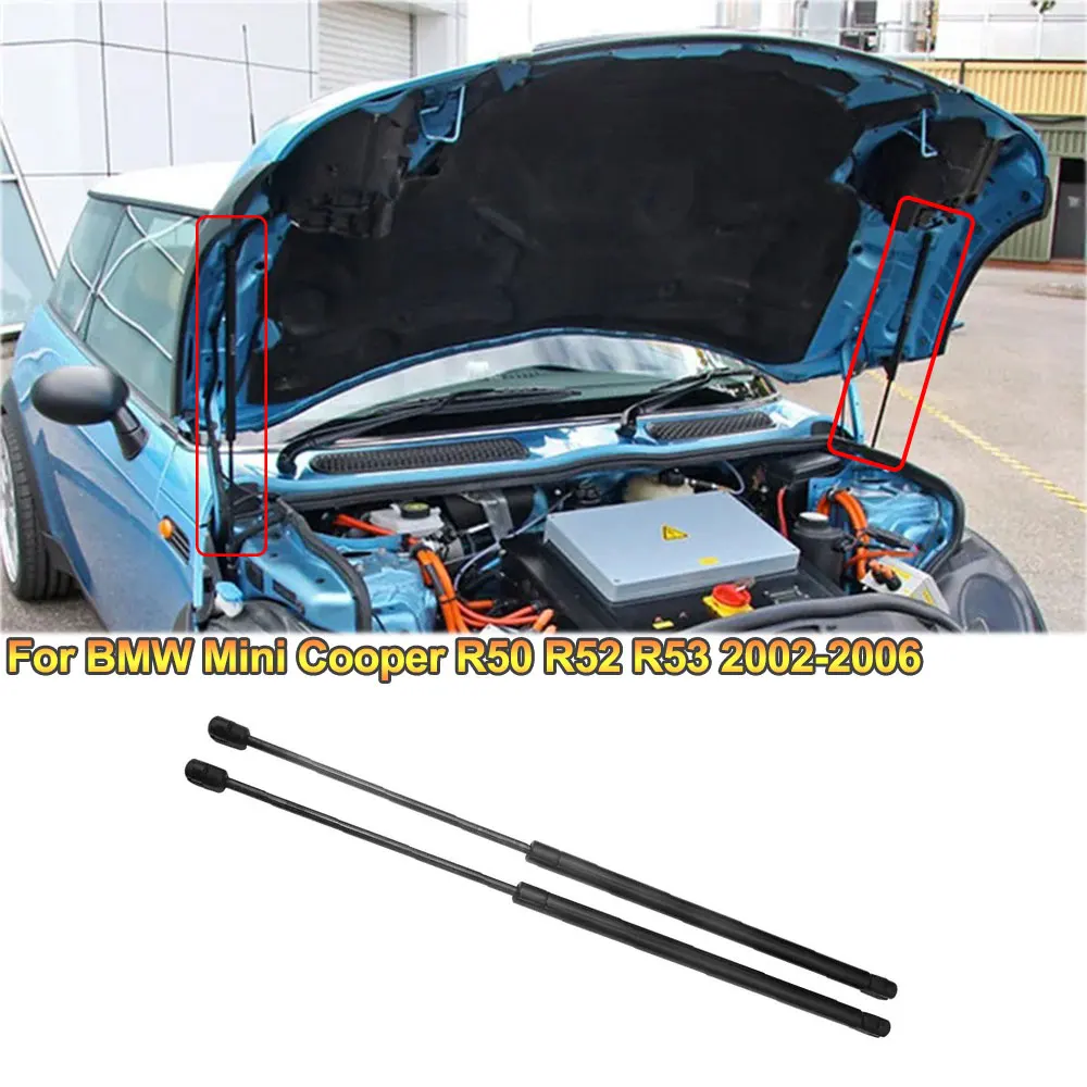 Front Hood Bonnet Damper Lift Support 51234360740 51237175020 For BMW Mini Cooper R50 R52 R53 2002-2006 Car Hood Lift Support