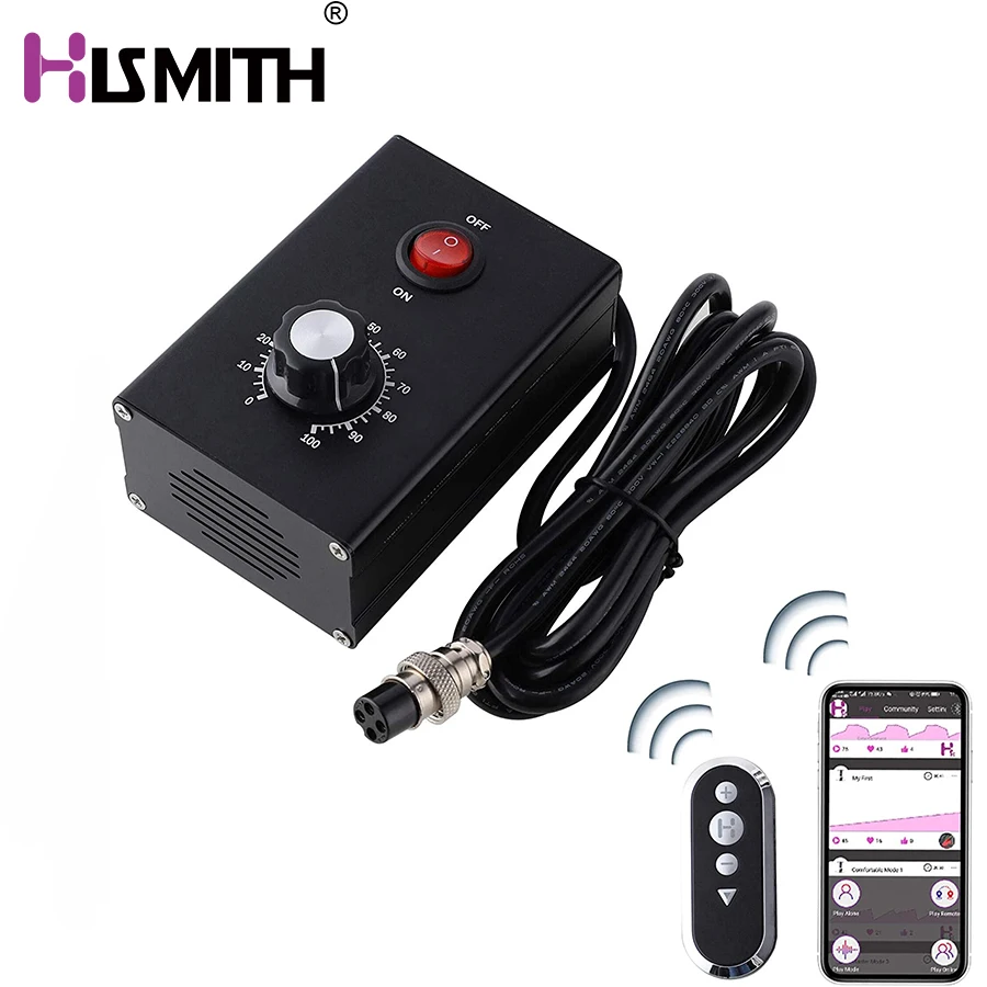 Hismith 2023 latest High Quality Sex Machine controller remote control app Used for HISMITH Kliclok Sex Machine Attachments