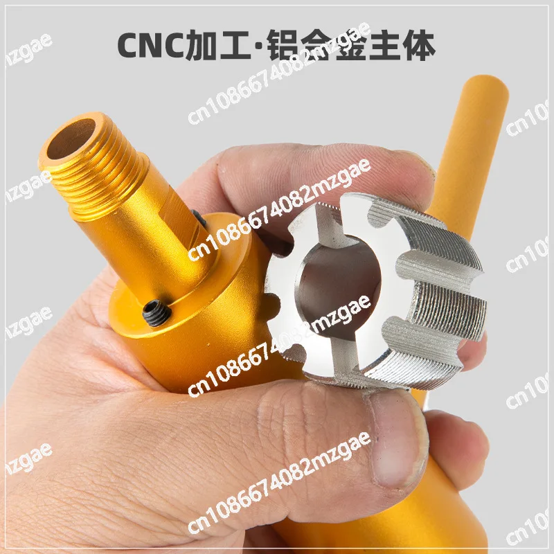 

Инструмент для ремонта велосипедных рам BB Center Axis: пятисторонний фрезерный инструмент для дорожных и горных велосипедов