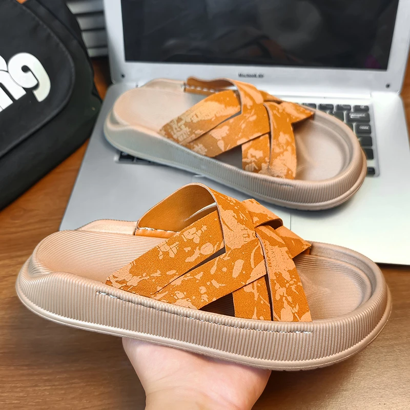 Sandálias Casuais de Verão par - Men Shoes Eu To Us avaliação e preço