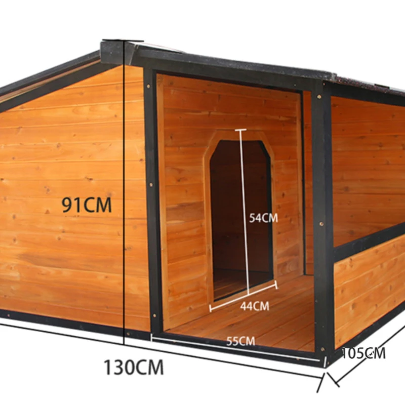 

medium and small four-season dog kennel anti-corrosion, rain-proof and waterproof pet house