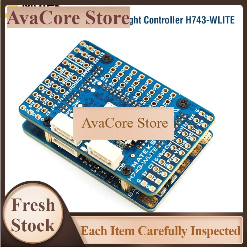 AvaCoreMateksys Matek H743-WLITE H743  2-6S Flight Controller with OSD MicroSD Card Slot For RC FPV Drone Part