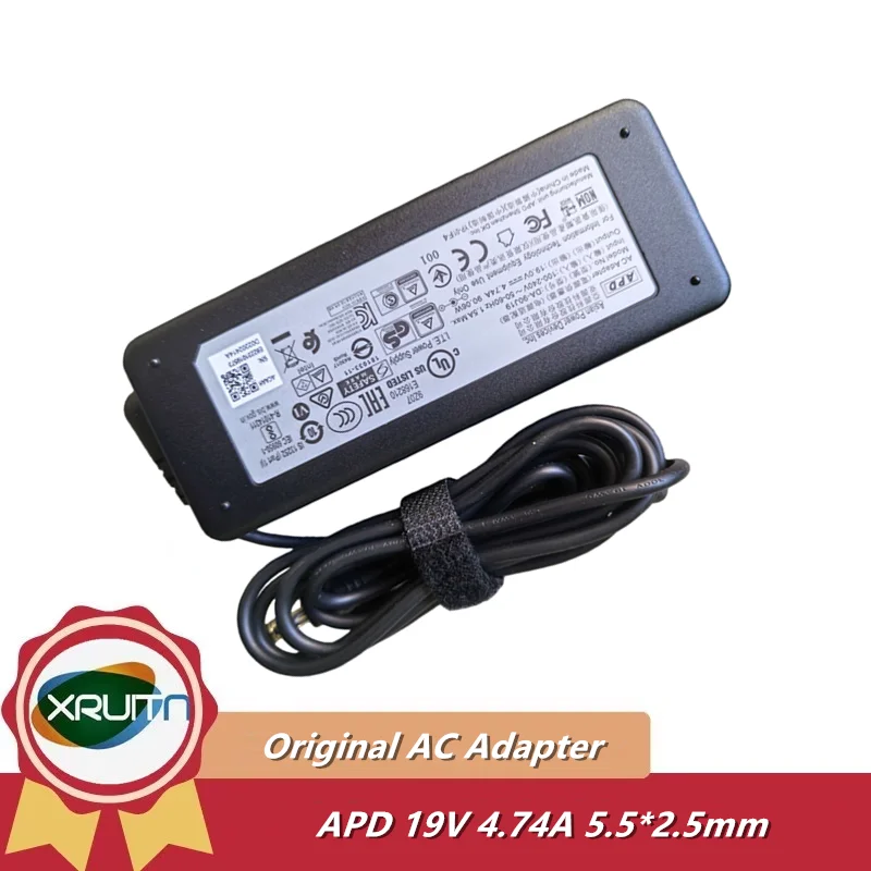 Genuine APD NB-90A19 DA-90J19 DA-90C19 19V 4.74A 90W AC Adapter for Western Digital WD PR4100 NAS PR-4100 NAS MY CLOUD EX4100