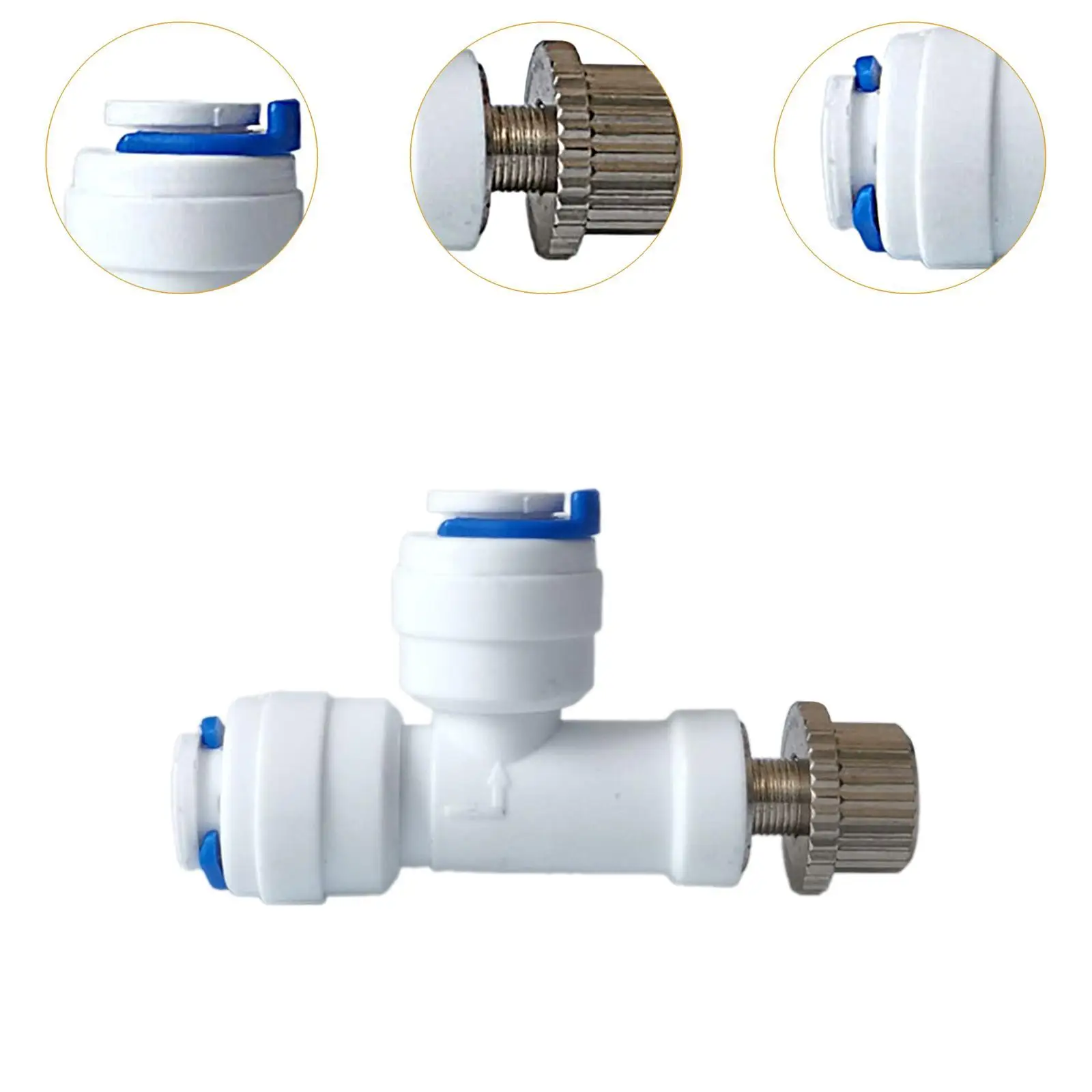 Клапан очистителя воды, разъем 1/4 дюйма для диспенсеров для воды системы Ro