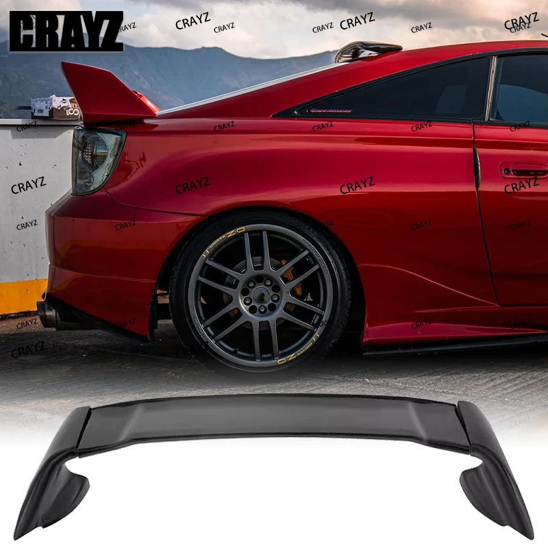 For TOYOTA CELICA Rear TRUNK SPOILER VVT 2000 02 03 04 2005 High Quality ABS Plastic Car GT Spoiler Trunk Boot Wing Spoiler view 4