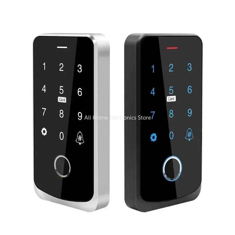 Tuya Smart Door Access Control System IP65 Waterproof Biometrics Fingerprint RFID Card NFC APP Passsword Unlock Electronic Lock