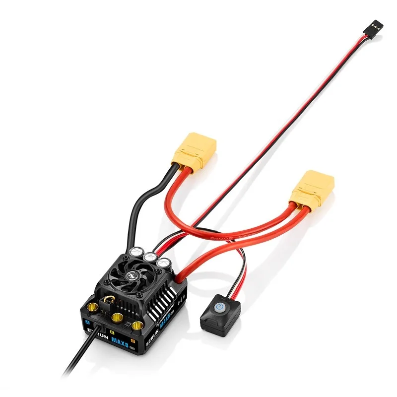 HOBBYWING EZRUN MAX8 G2S 160A ESC with 4268/4278 2500KV G2 Motor Brushless Senored Combo For 1/8 RC Car