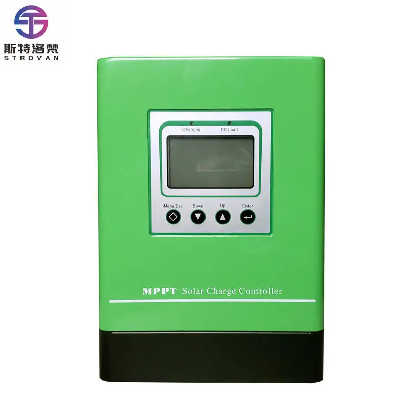 

Solar LCD Display 30A 40A 50A 60A MPPT 12/24V/48V Solar Panel Battery Regulator Charge Controller