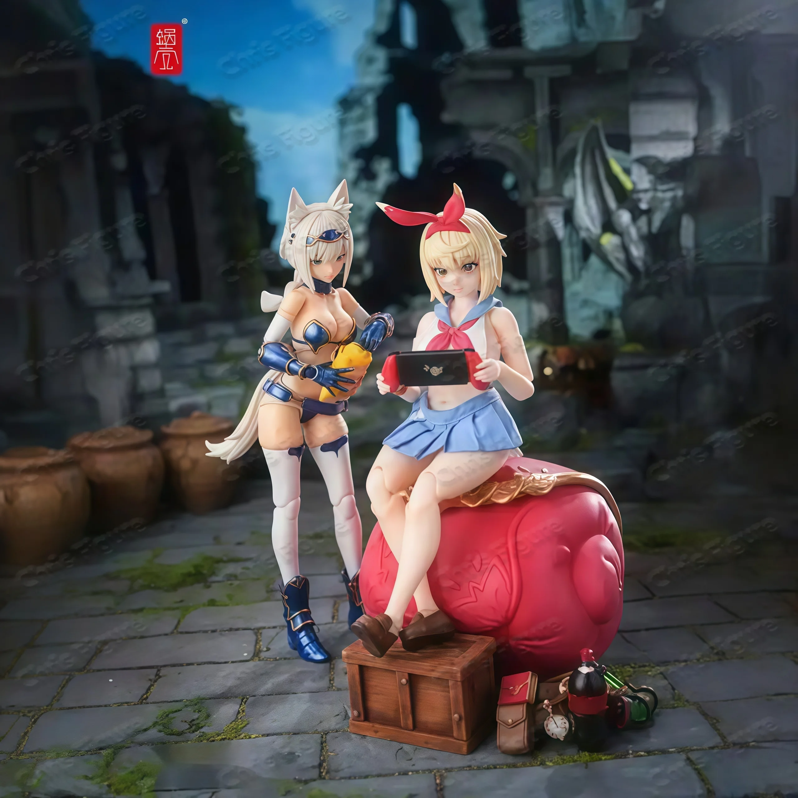 In Stock Snail Shell RPgex-06 Adventurer Snail Action Figure, 1/12 Scale, Painted and Articulated, with Special Features