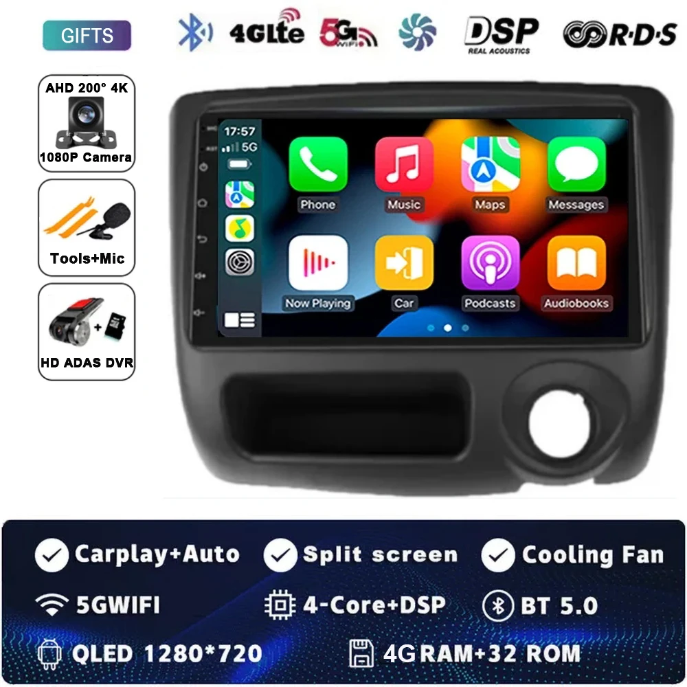 Android 15 Voor Toyota Vitz Yaris Echo 1999-2005 Carplay Auto Radio Multimedia Video Player Navigatie GPS Geen 2Din 2 Din DVD