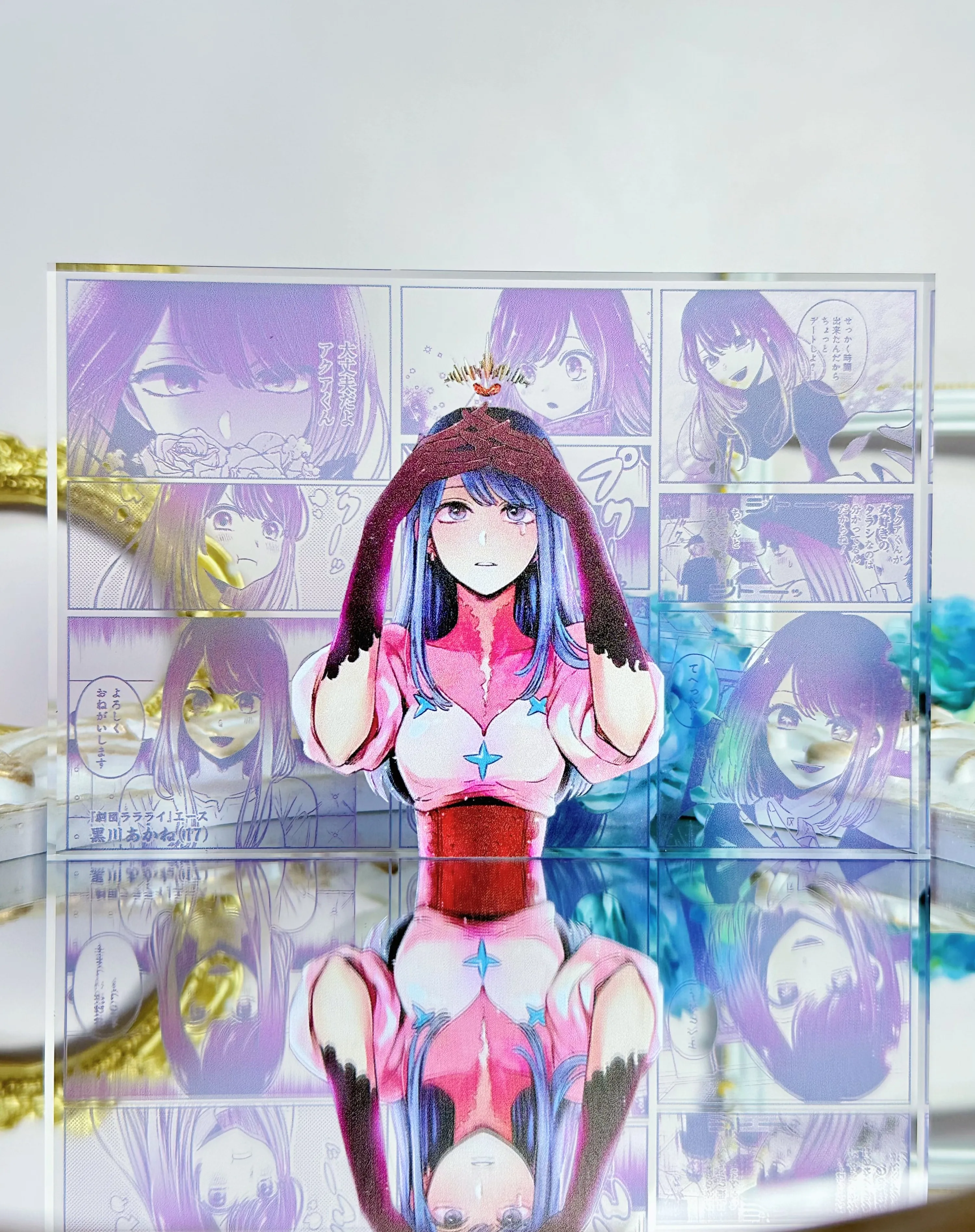 

OSHI NO KO Acrylic Stand Block Hoshino Ai Arima Kana Anime HOBBY Goods Gift Animation Derivatives
