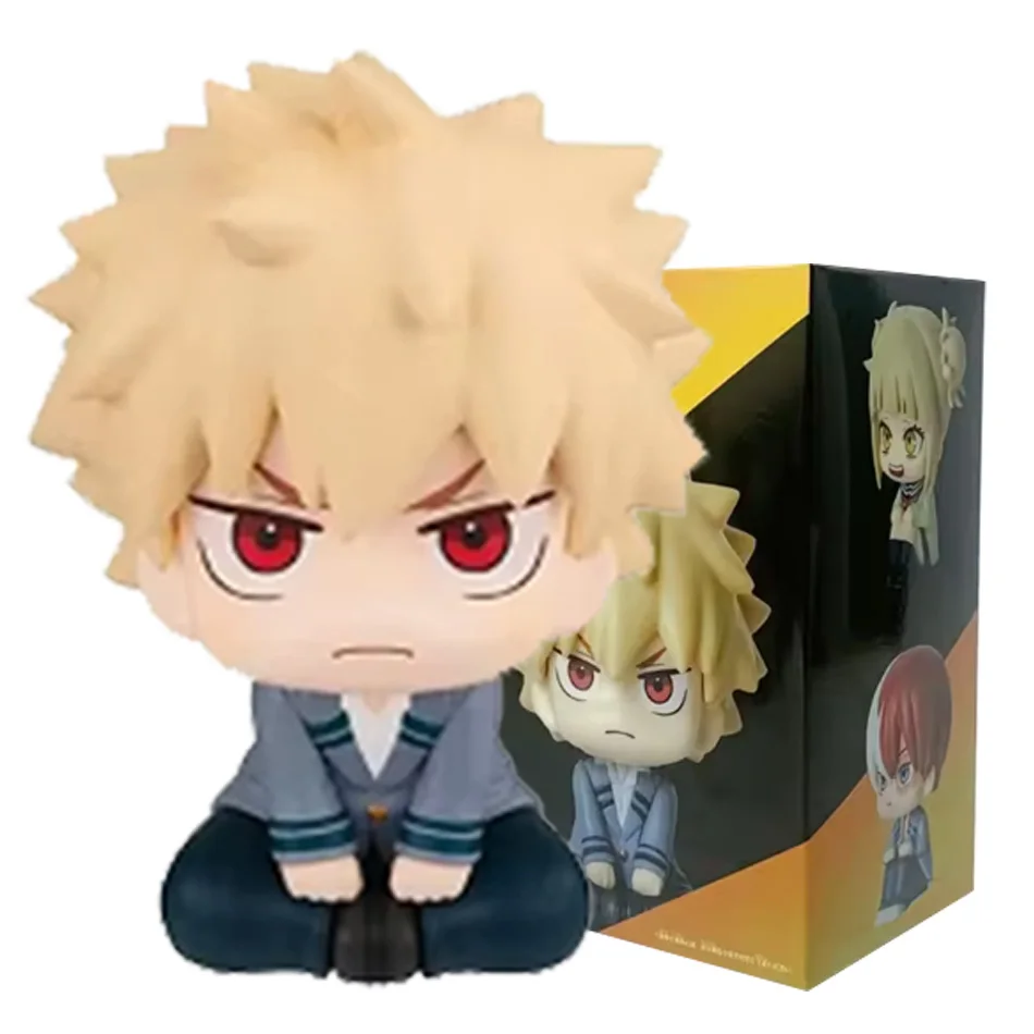 Anime MHA Himiko Toga Q Edition Action Figure Simpatica bambola da collezione Hero Toy Gift Look up Model