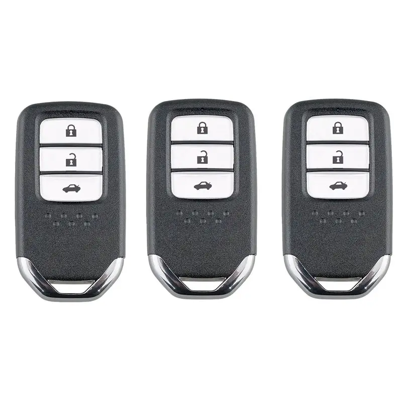 A11M-3X Car Smart Remote Key 3 Button 433Mhz ID47 Chip For Honda City/Jazz/Civic/Grace 2015 KR5V2X