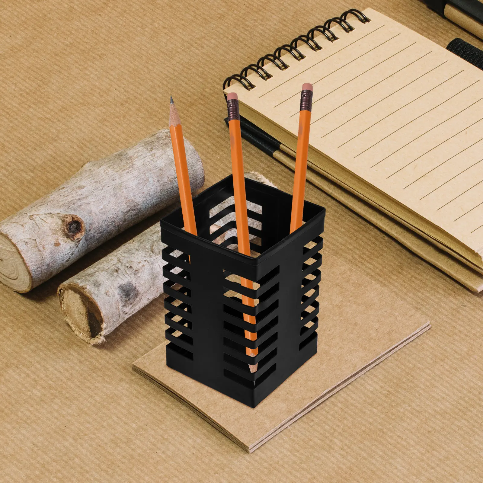 porta-canetas-de-metal-com-design-em-malha-quadrada-organizador-de-lapis-para-secretaria-suporte-para-pinceis-de-maquilhagem-grande-capacidade-base-antiderrapante-design-minimalista-ideal-para-escritorio-e-secretaria-em-casa