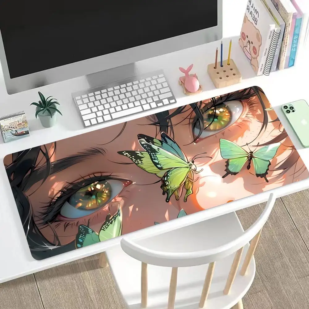 

Different Colored Pupils Mouse Pad Cute HD Mousepad Pad Extended Gaming Keyboard LargeMousepad 90x40cm XXL Gamer Mousepad