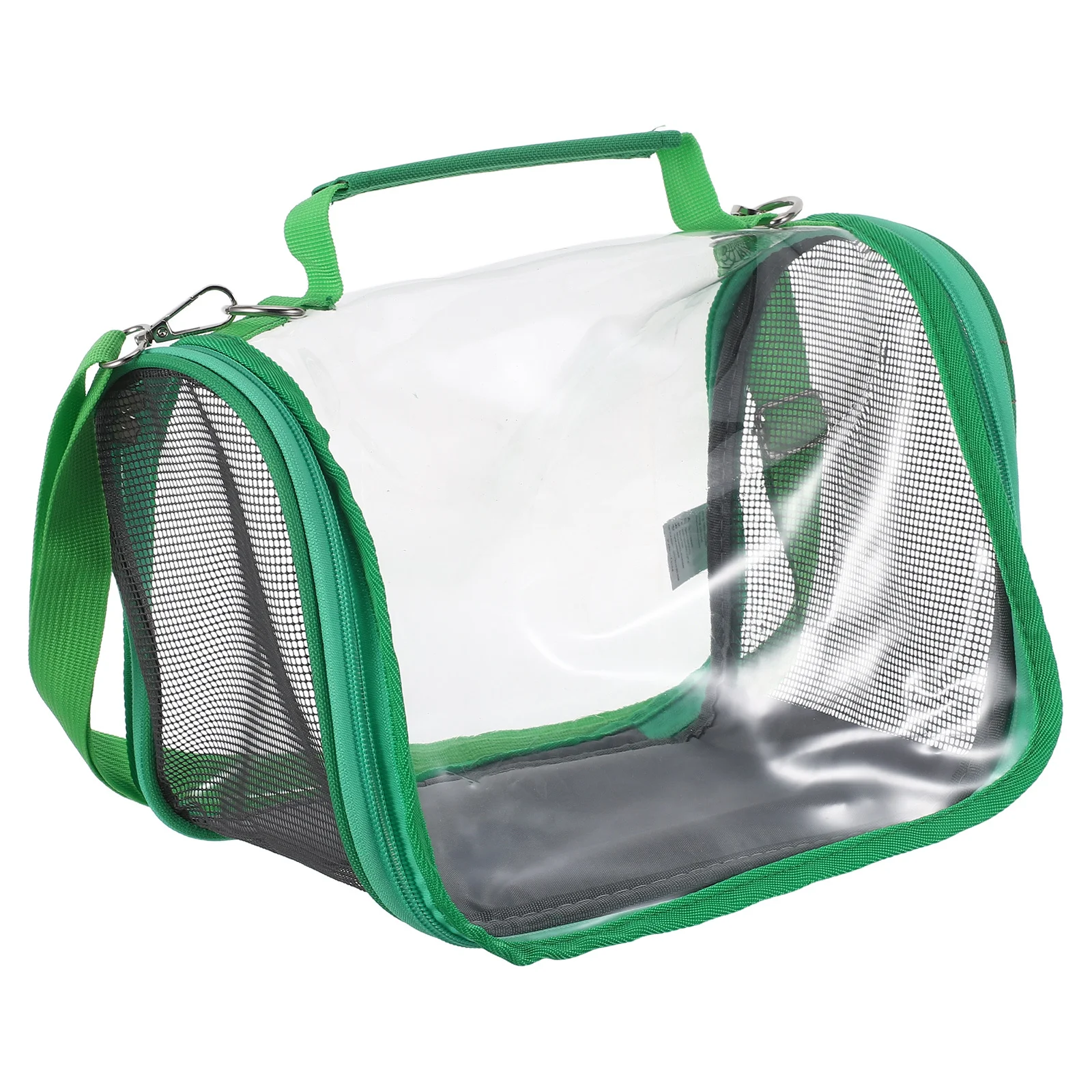 

Lightweight Bird Carrier Cage for Traveling with Parrots Budgies Cockatiels Ventilated Design Safe Outings Pet Bird Travel