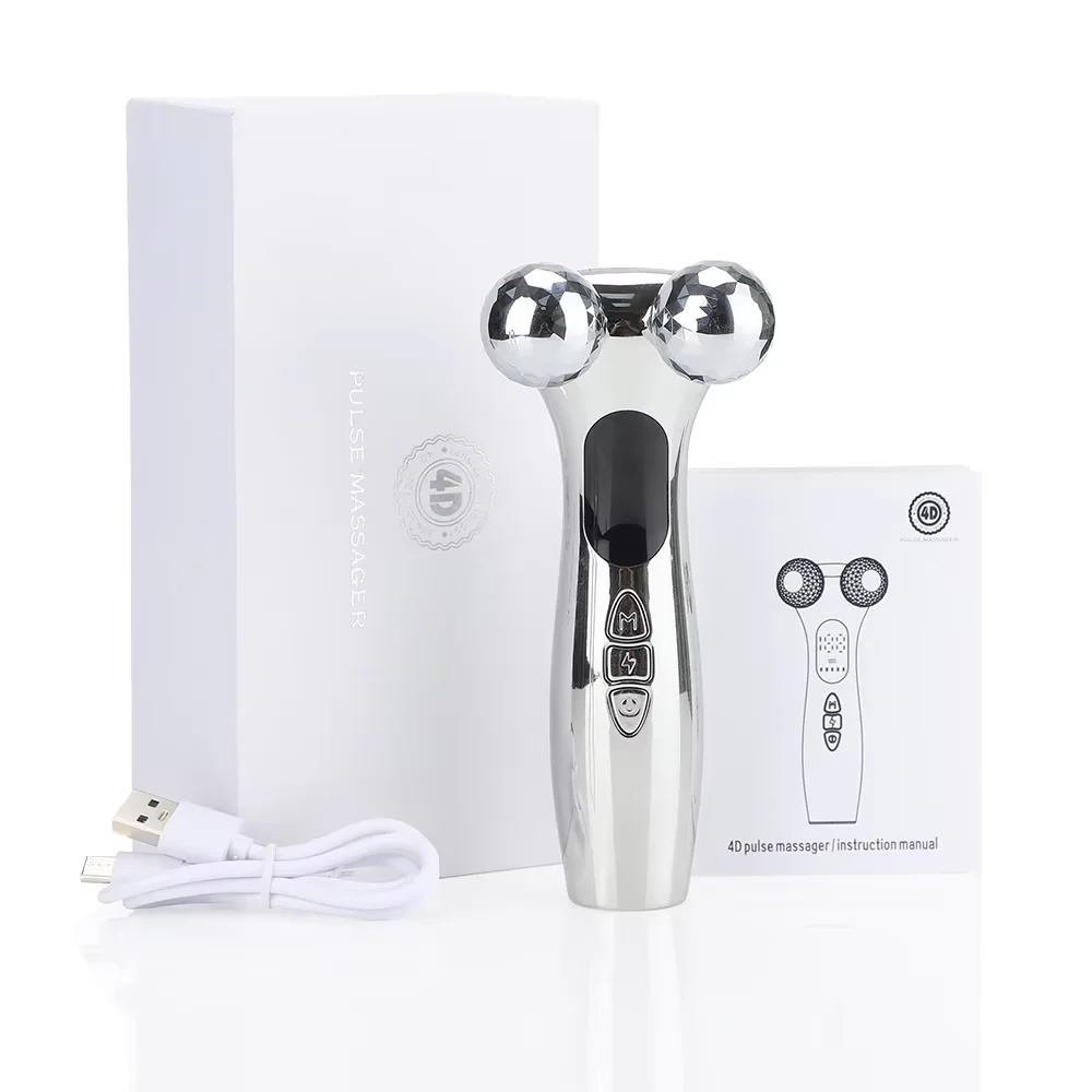 

Smart Library Firming 4D Massager Low Frequency Pulse Neck Lift Facial Rechargeable Portable Beauty Device